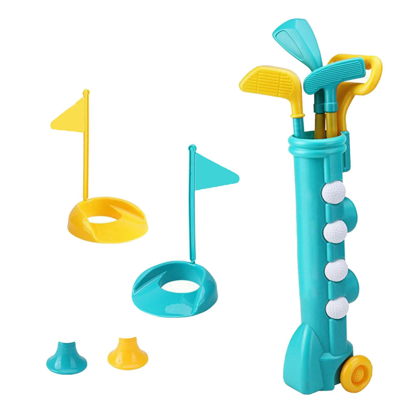 Practicing Kids Golf Clubs Funny Safe 1 Set Mini for Traveling Garden Boys