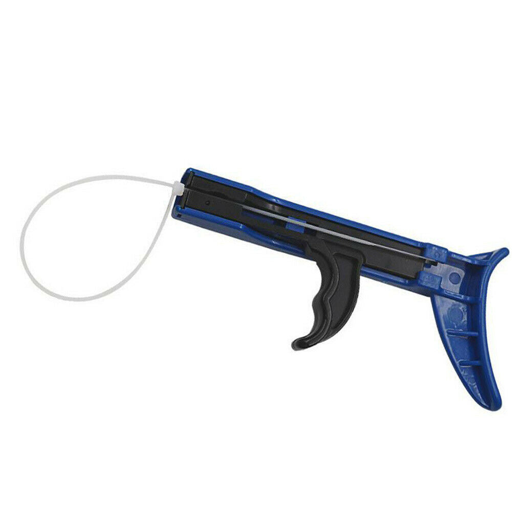 Adjustable Cable Tie Tensioner Pull Tighten Fasten Cable Tie Gun 2.4mm-4.8mm