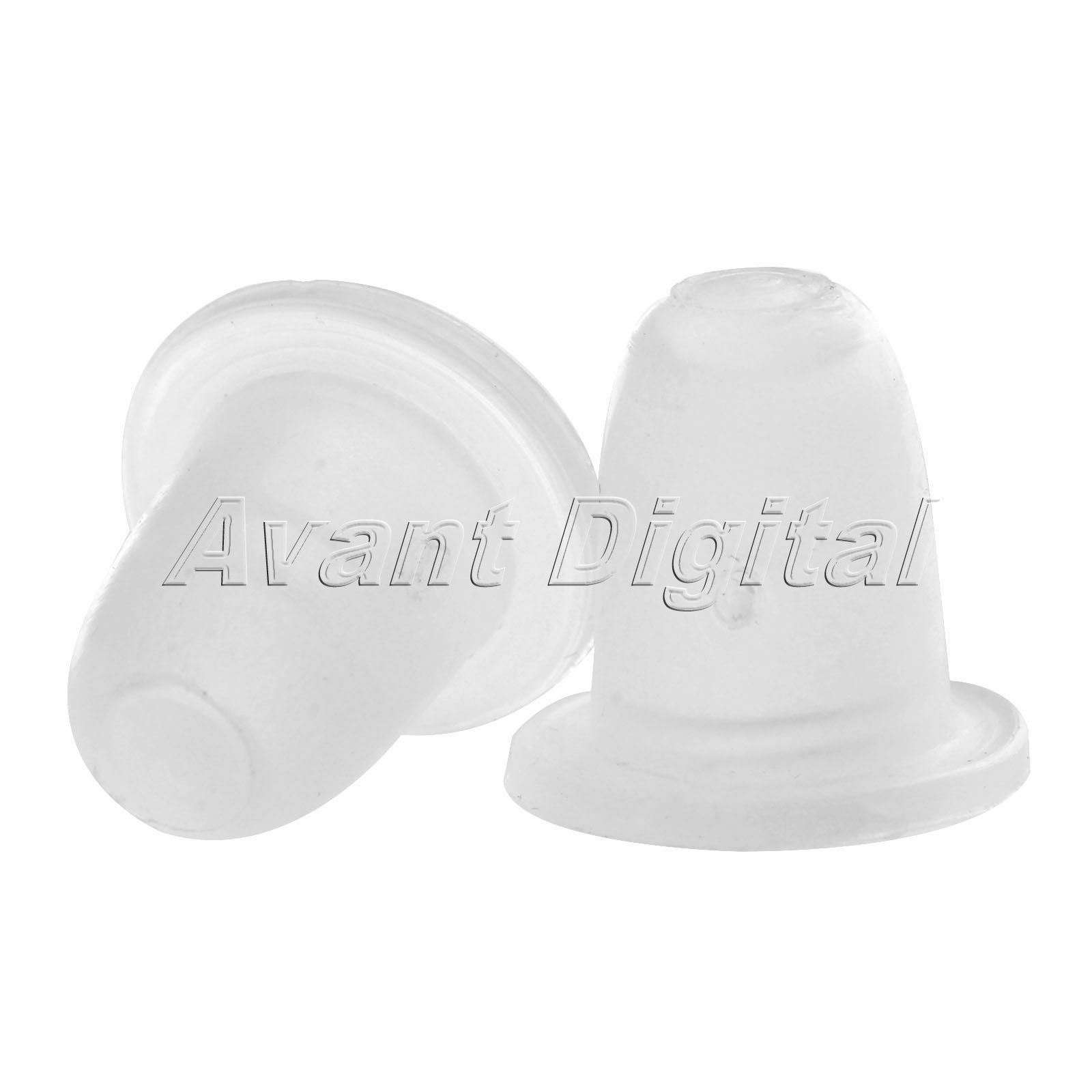 50X Soft Silicone Ink Cups Caps Tattoo Needles Eyebrow Lip Permanent Makeup Tool