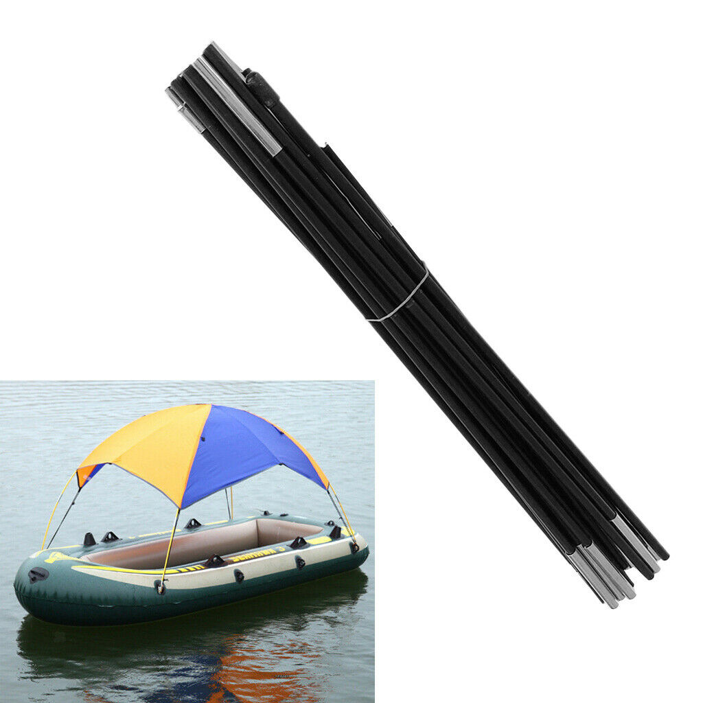 Waterproof Inflatable Boat Kayak Shelter Holder Boating Shade Hardware