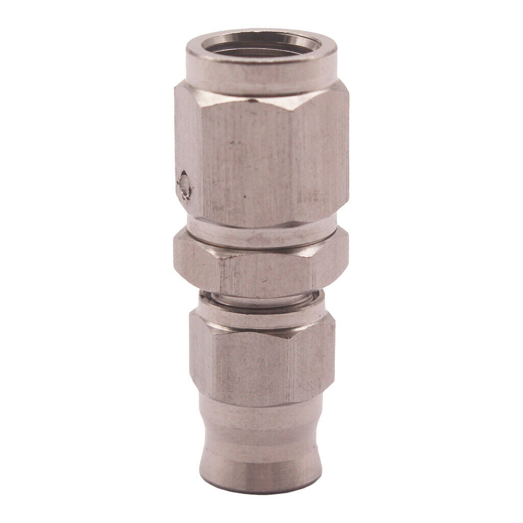 4x AN -3 (3AN JIC- 3) Hose to M10x1.0 Male Straight Stainless Steel Hose Fitting