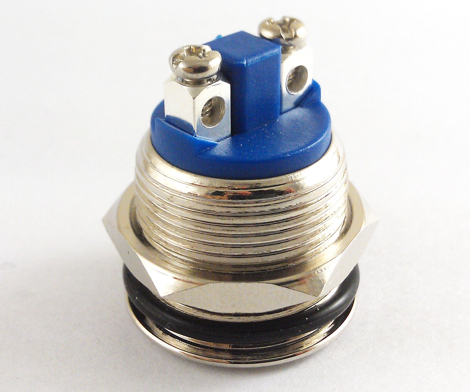 10pcs 250V 19mm QN19-A1 Metal Flat Top Push Button Momentary Waterproof Switch
