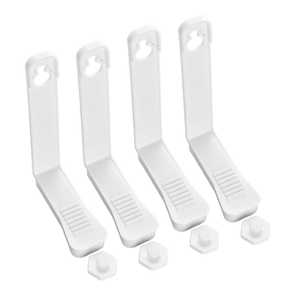 2X 4Pack Bed Sheet Holder Fastener For Mattress Covers Sofa Cushion White