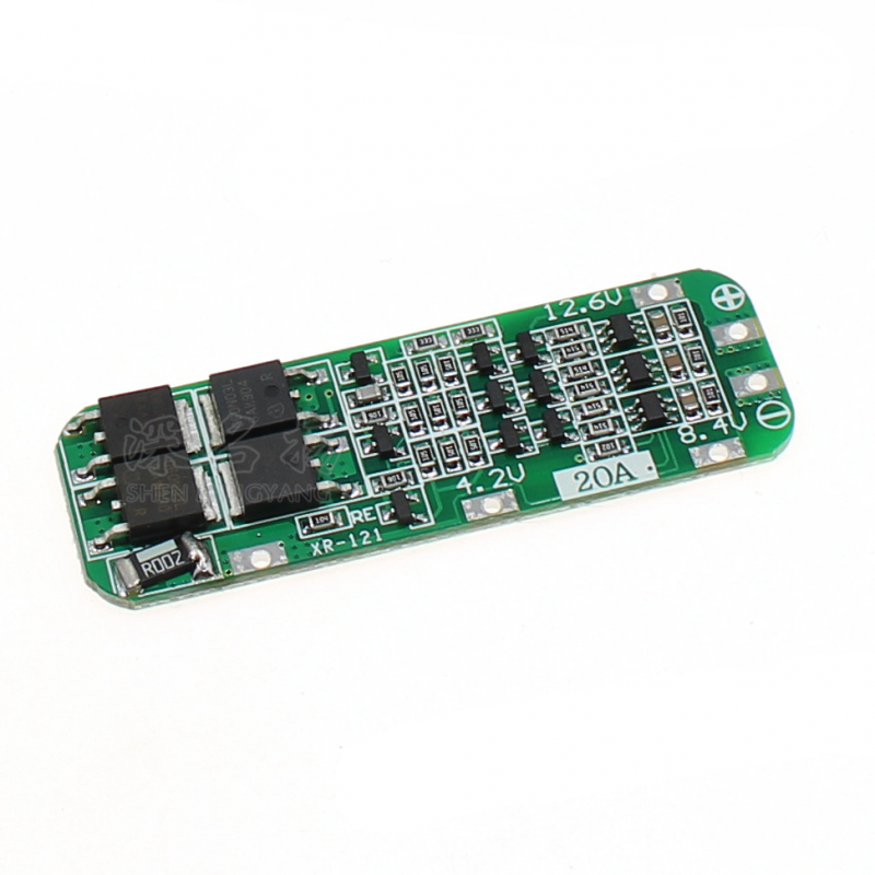 20A Lithium Ion 12.6V Rechargeable Lithium Battery 18650 Charger Protection Boar