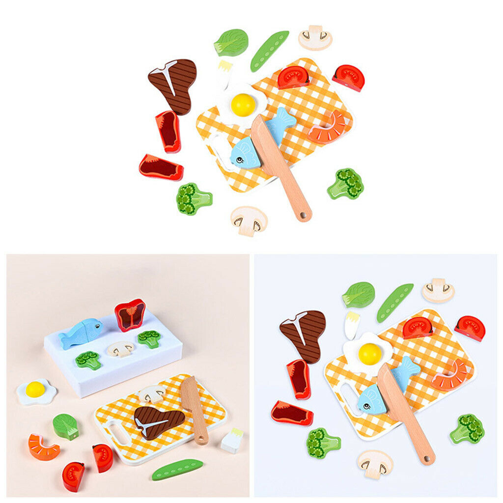 Kitchen Cutting Vegetable Kids Preschool Age Early Educational Toys