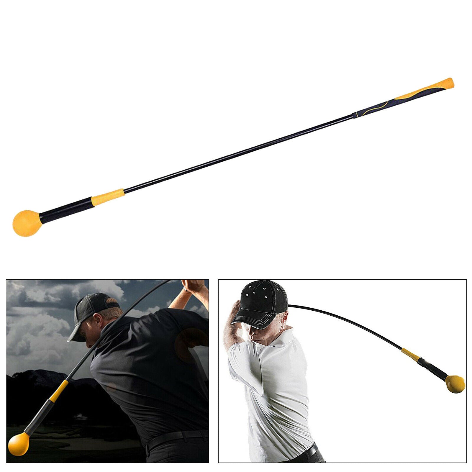 Golf Swing Trainer - Tempo & Flexibility Training Aids Warm-Up Stick Great for