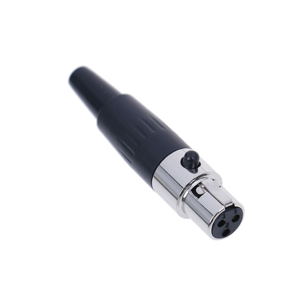 1Pc 3pin female plug mini TA3F XLR audio microphone connector MIC adapter.l8