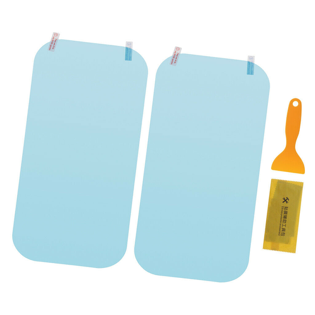 Car Anti-glare Fog Mist Coating Rainproof Waterproof Rearview Mirror Films