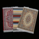 1/12 Scale Turkish Style Carpet Woven Rug Embroidery Cloth Mat (Pack of 3)for