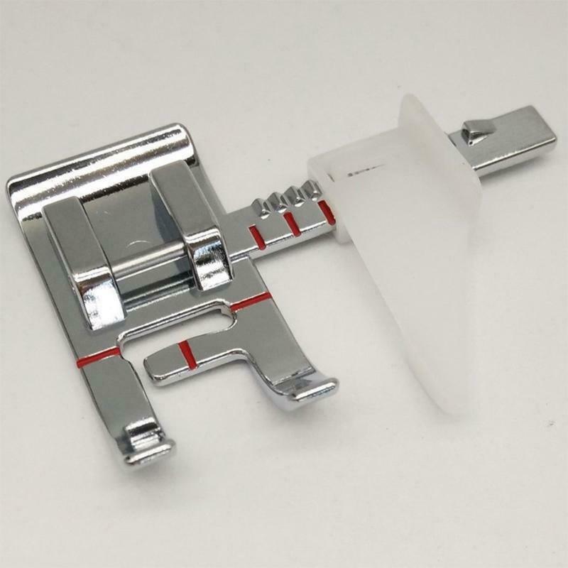 Adjustable Guide Sewing Machine Presser Foot. Fits for Low Shank Domestic Sewing