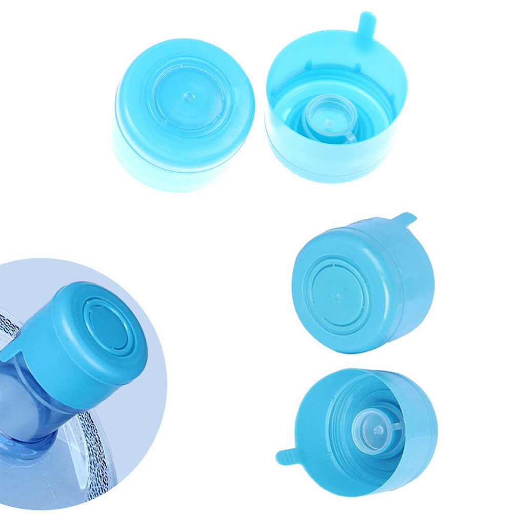 5Pcs reusable water bottle snap on cap replacement for 55mm3-5 gallon water H SJ