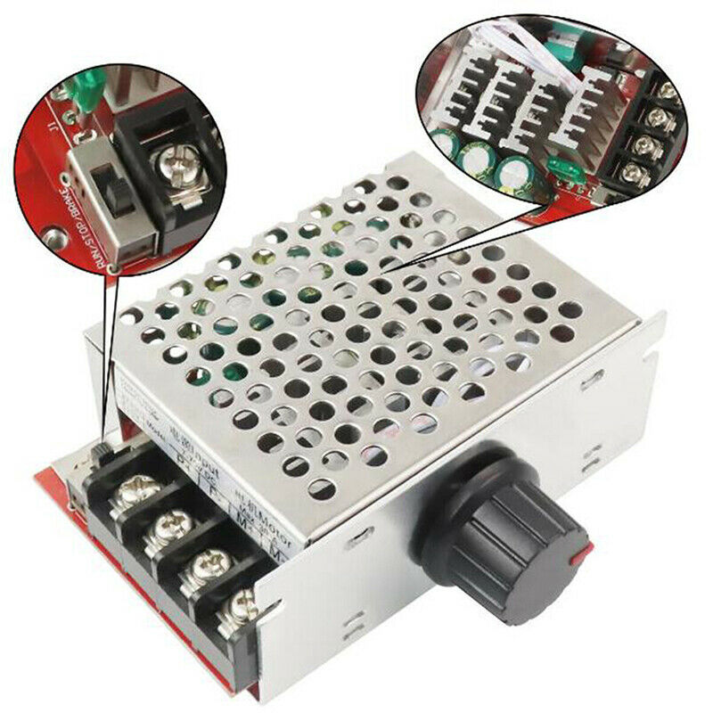 DC 7-70V 30A PWM HHO RC Brush Motor Speed Controller Governor DimmerY1