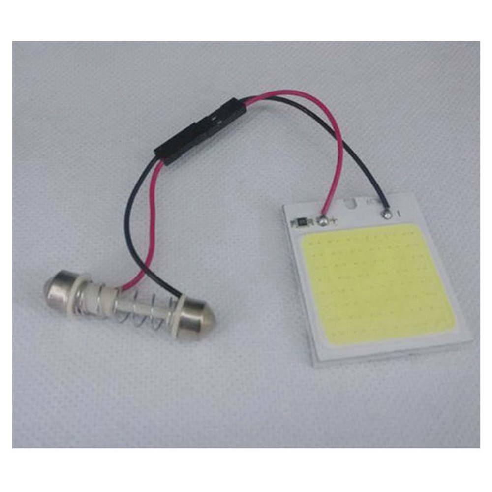 48 SMD COB LED T10 4W 12V White Light Car Interior Panel Lights Dome Lamp Bulbâ¤