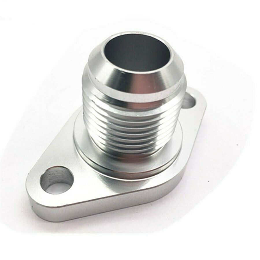 Billet Turbo Oil Drain Adapter Flange T3 T3/T4 T04 T72 T76 T04B T04E -12AN 51mm
