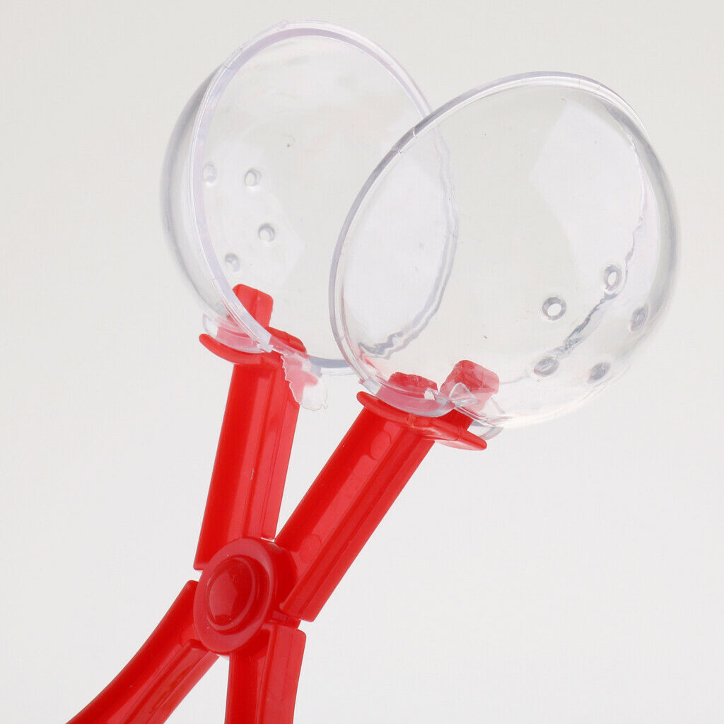 2Pcs 18.5cm Reptiles Feeding and Litter Poop Cleaning Tool for Terrarium