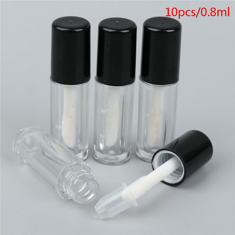 10pcs 0.8ml empty lip gloss tubes lip balm tube lipstick cosmetic containerJ DF