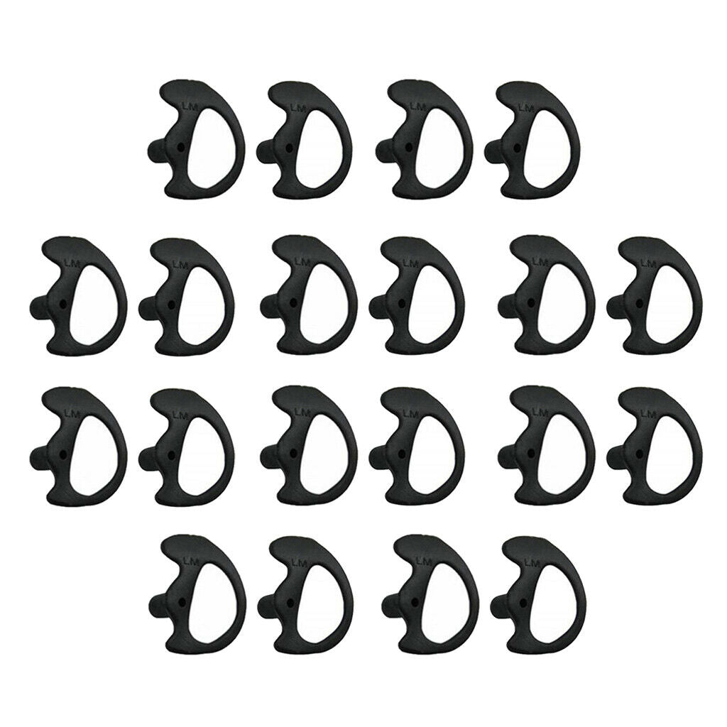 10 Pairs Soft Left Earplug Ear Plugs For  Two Way Radio Kits