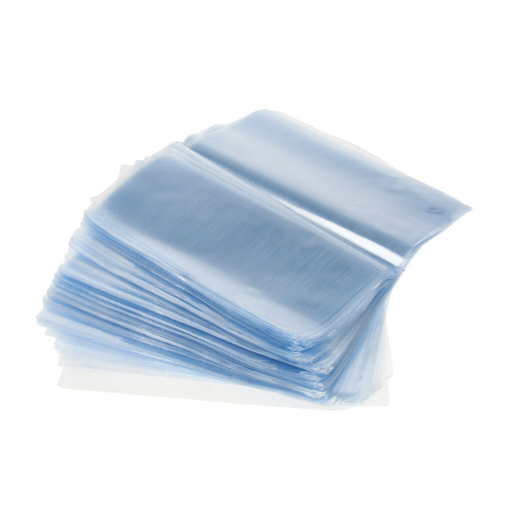 200 Pcs  Shrink Wrap Bags Films Flat Seal Packing Protectors Bags Gift