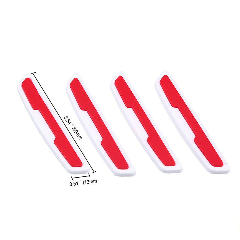 4pcs/set Car Auto Door Edge Guards Anti-rub Trim Molding Strip Scratch Protector
