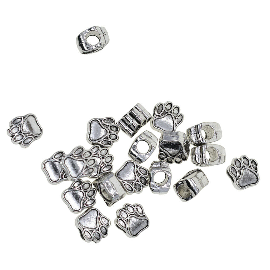20X Alloy Jewelry Making Beads Spacer Beads Alloy Beading Crafts Supply