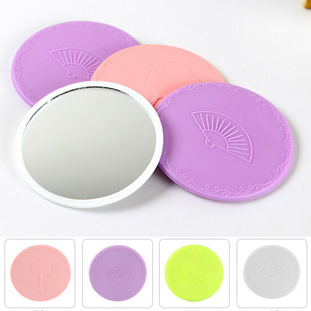 Mini Cute Mirror Lovely Portable Makeup Mirror Small Pocket Travel One Sid.l8
