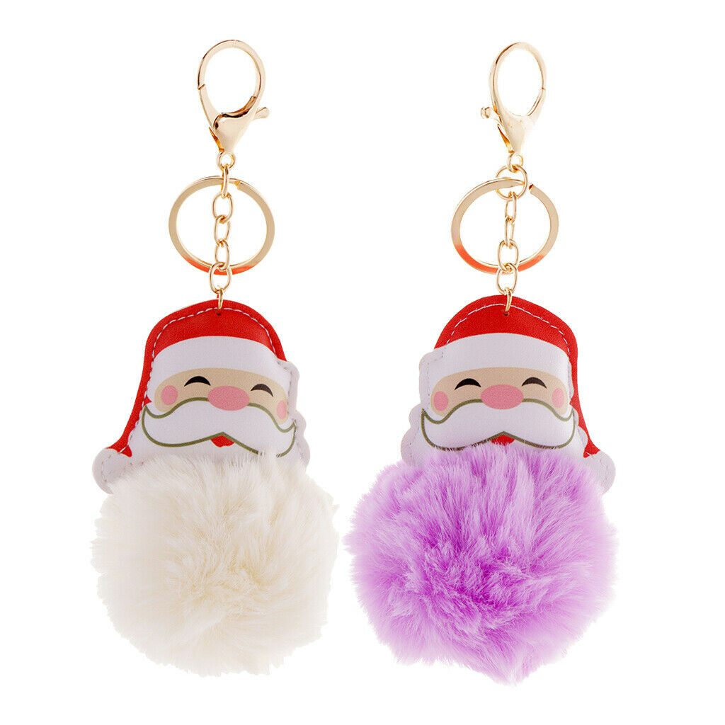 Keychain Ball Key Chain Car Keyring Women Key Holder Bag Pendant Charm Jewelry