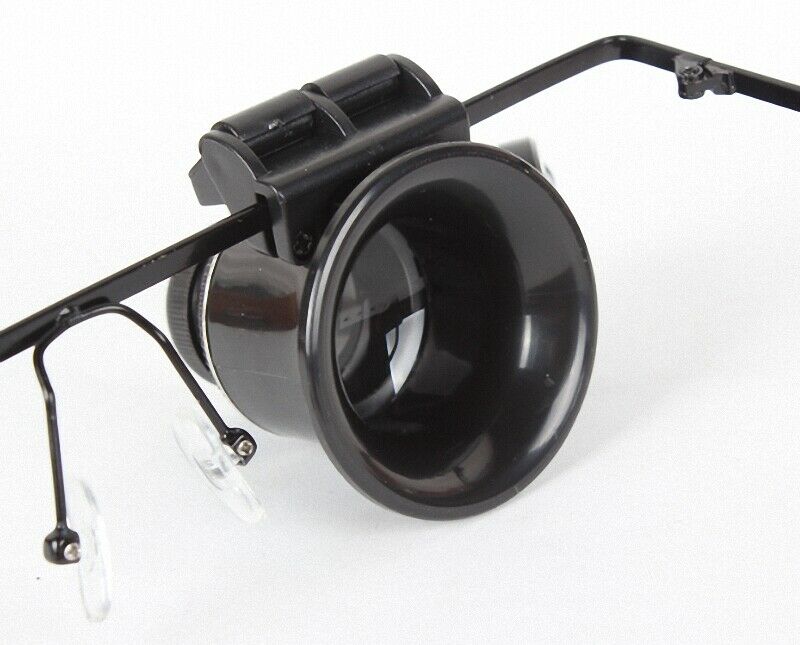 Glasses Type Watch Repair Magnifier With LED Light