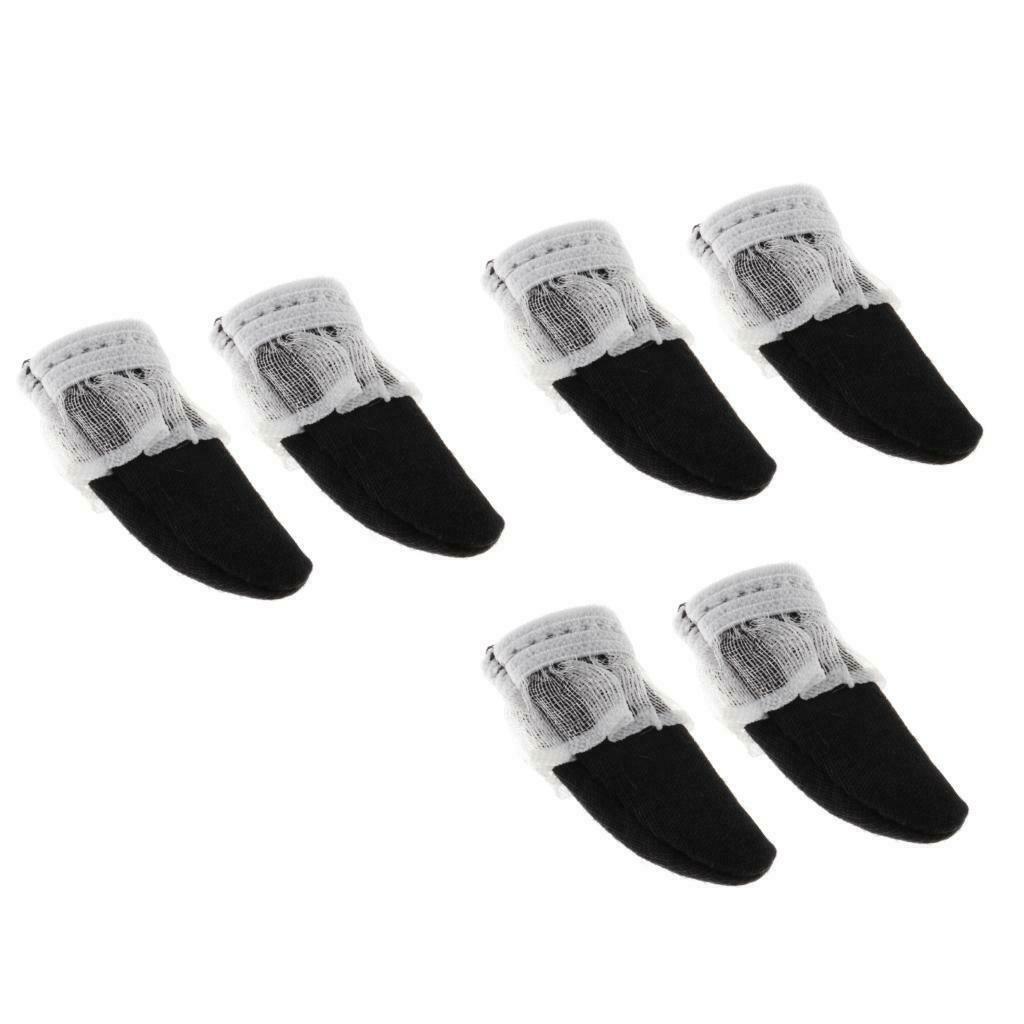 7 Pairs of Lace Socks and Stocking Clothing Accessories for 1/6 BJD Accs