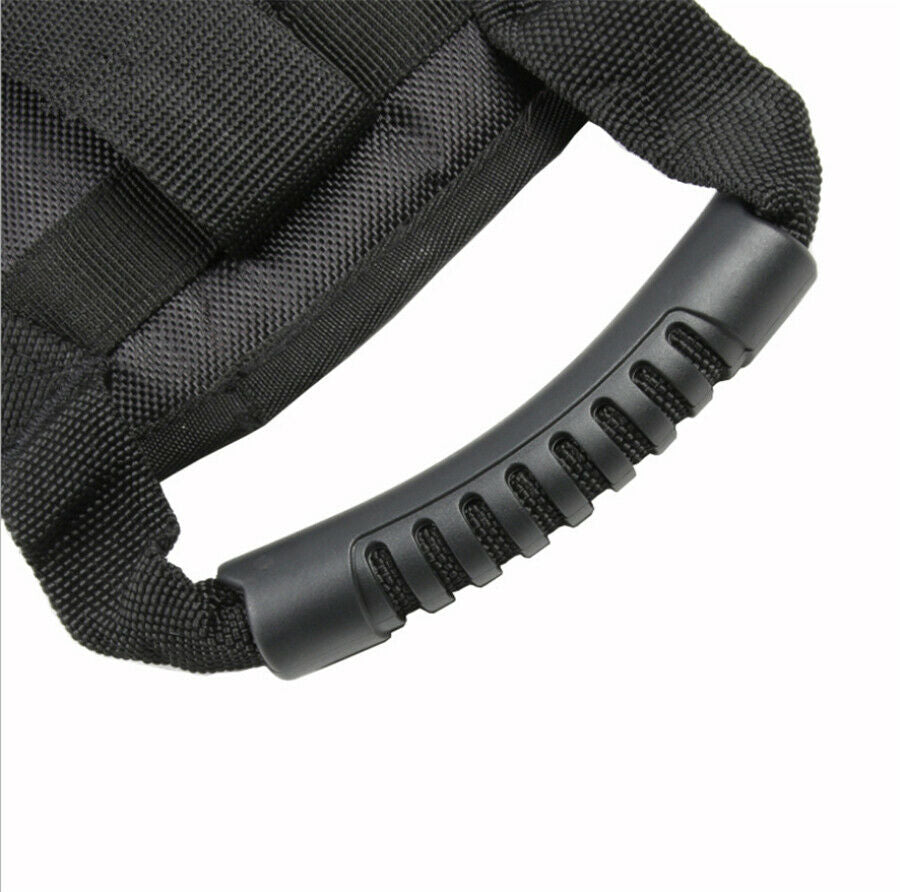 Motorcycle Scooters Belt Rear Seat Passenger Grip Grab Handle Non-slip Strap