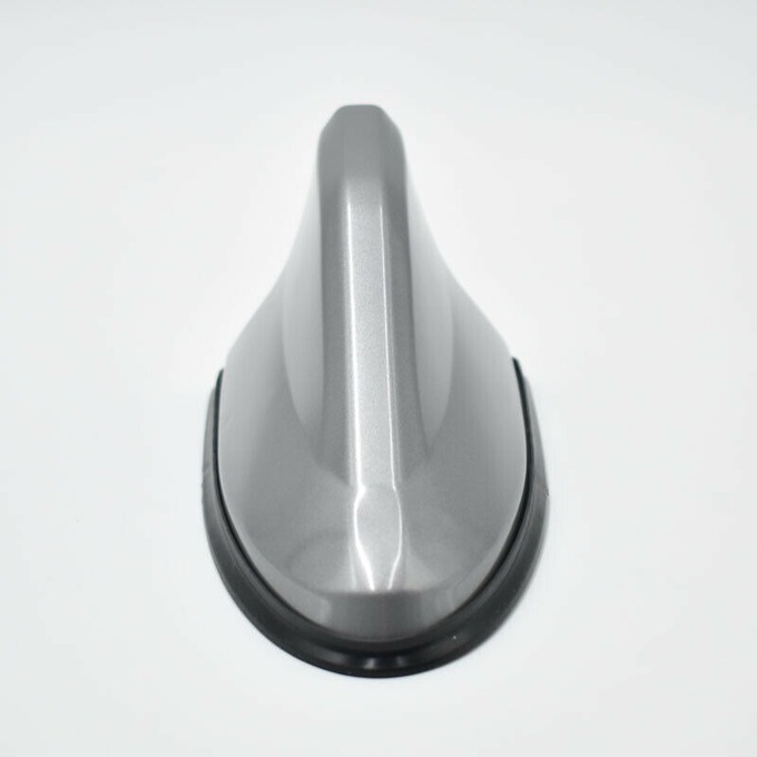 Universal Car Shark Fin Roof Antenna FM/AM Radio Signal Waterproof Aerial-Gray