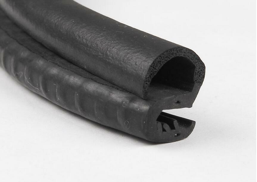 2x 80cm B Pillar Auto Car Door Trim Edge Moulding Rubber Weatherstrip Seal Strip