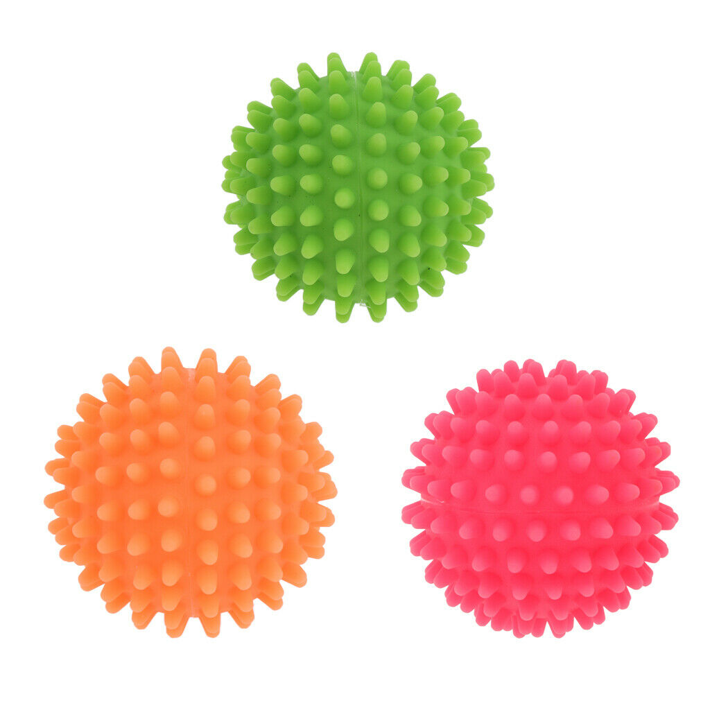 3X PVC Yoga Ball Fitness Exercise Balance Tool Stepping Feet Massage Ball