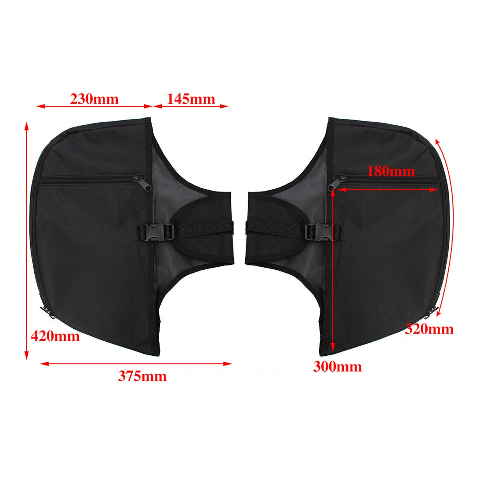 1 Pair Soft Lowers Chaps Engine Guard Cover for Touring Street Glide 1980-2020