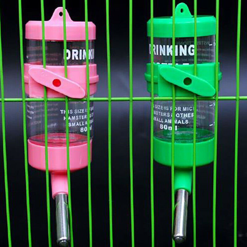 250ml Plastic Hamster Drinker Water Bottle Dispenser Hanging Pet Drinking.l8
