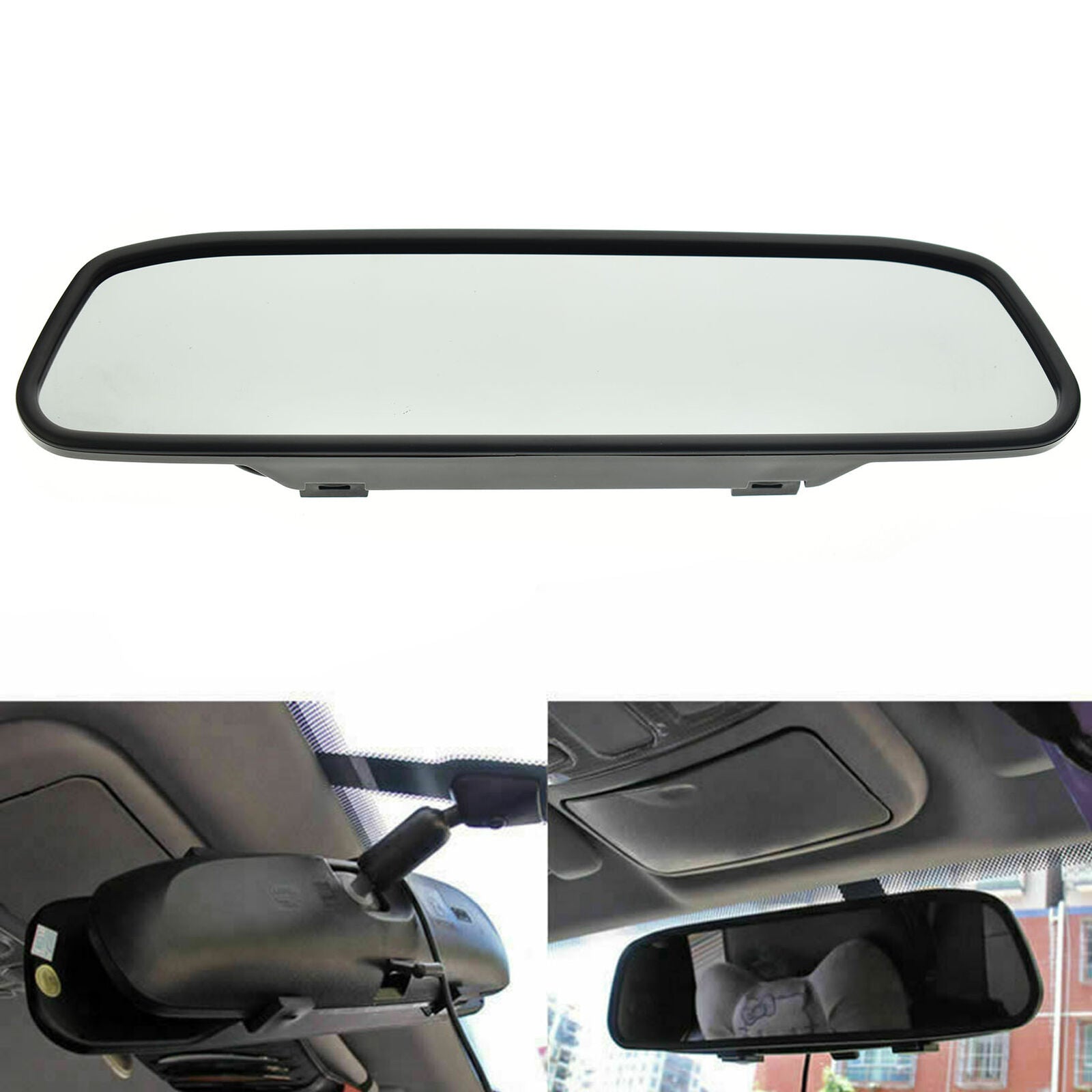 Car 4.3" Color TFT LCD Mirror Monitor Auto Reverse Rearview Backup Camera DVD