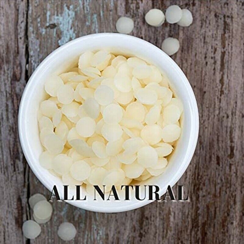 White Beeswax Pellets for Candle Making , Easy Melt Beeswax Pastilles for DIO1G4