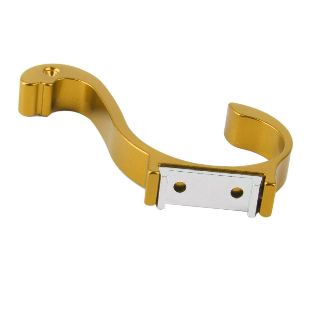 Space Alumimum Home Door Wall-mounted Hat Clothes Towel Hook Hanger Golden