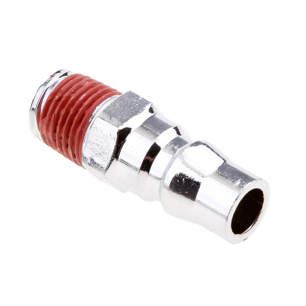 10pcs Air Line Hose Fittings Coupler Quick Release Connector 1/4''