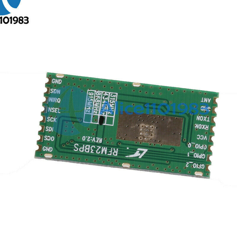 2PCS RFM23BP 433Mhz HopeRF +30dBm 1W High Power RF Wireless Transceiver Module