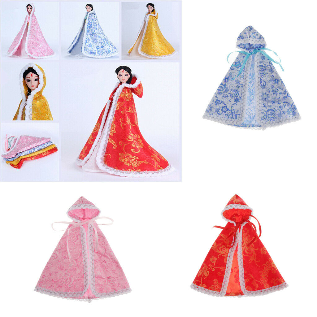 Lots 4 Cute Costume Accessory Cloak for 1/6 Blythe BJD BB Licca/Momoko/Azone