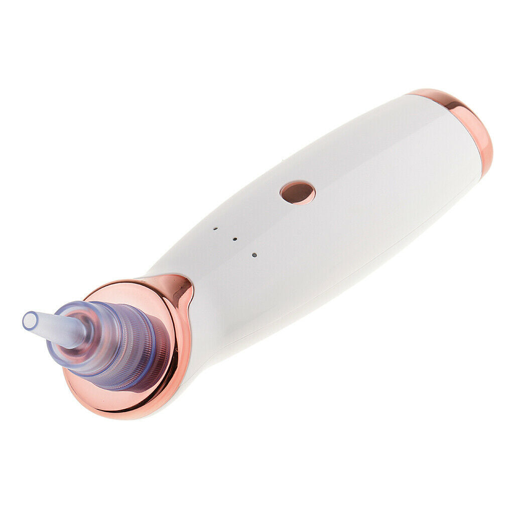 Blackhead Mites Vacuum Suction Remover Oil Cleanser Tightening Device White