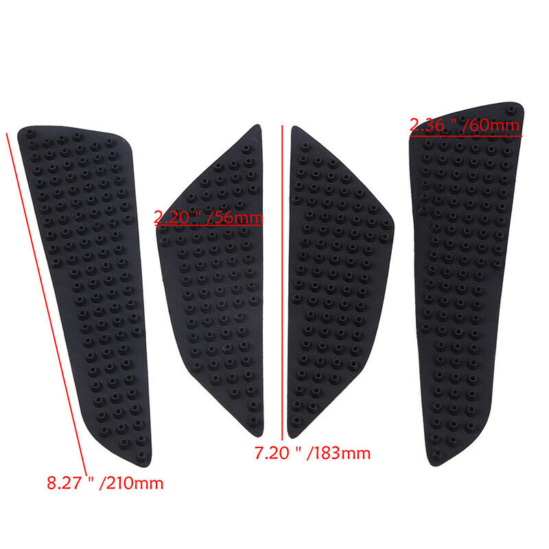 Anti Slip Fuel Tank Traction Side Pad Gas Knee Grip For Aprilia RS125S/250 Motor