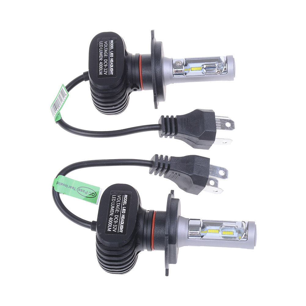 H4 9003 hb2 led headlight kit light lamp bulb high low beam 50w 8000lm YUZ2 LS