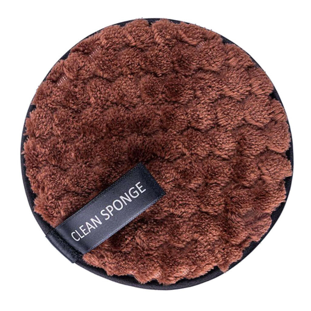 Reusable Round Microfiber Cotton Pads Makeup Remover Puff Face Cleansing
