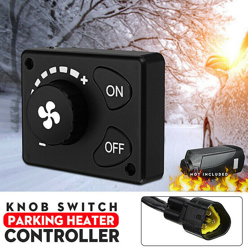 12V/24V Parking Heater Controller Switch Knob for Car Truck Air Heaxod Heater B5