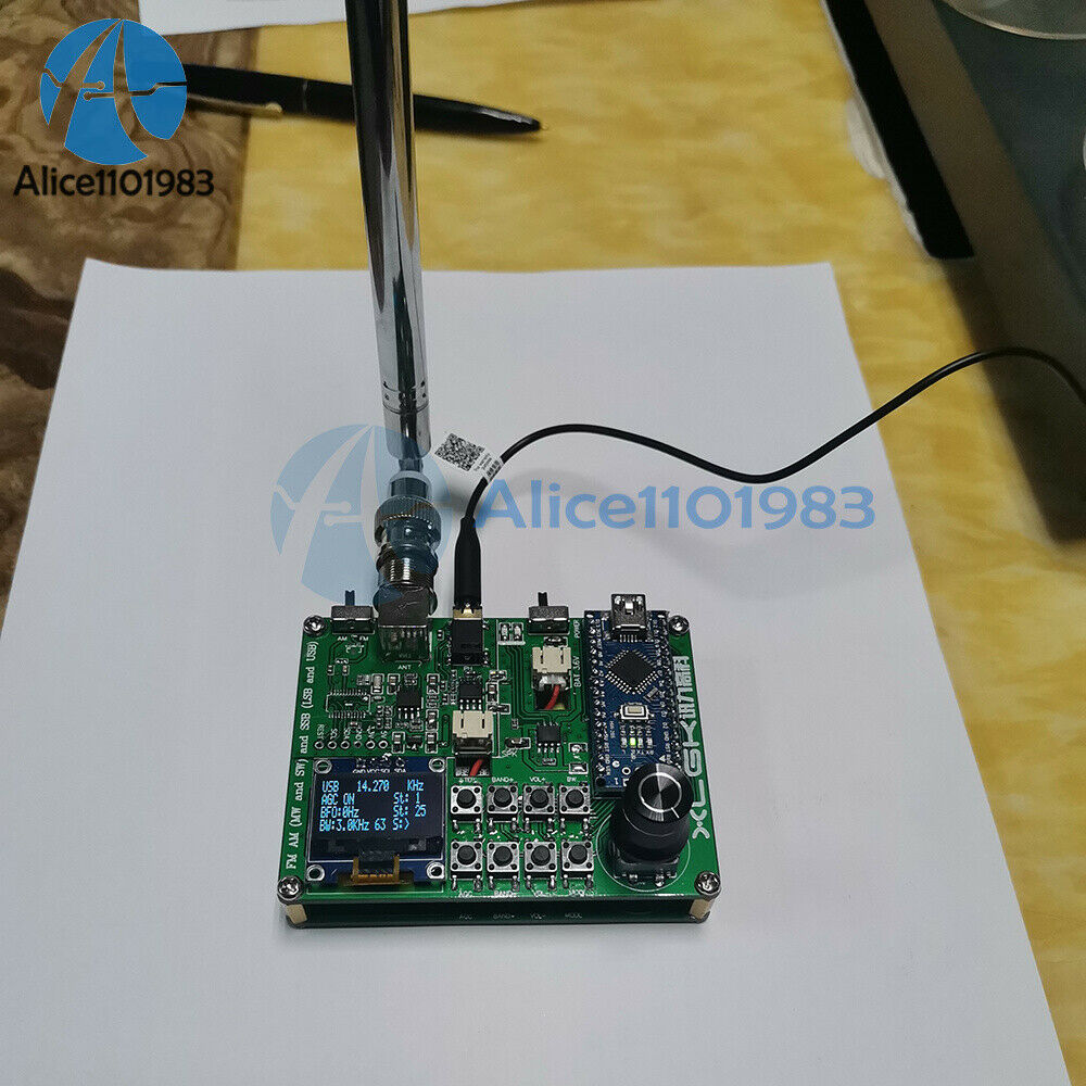 Lusya SI4732 All Radios In the FM Band am (MW and SW) and SSB (LSB and USB)