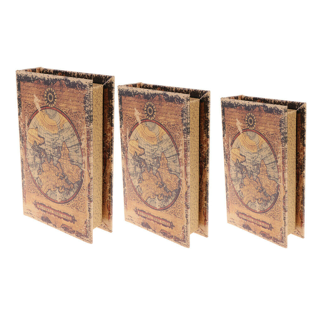 3pcs Book Props Home Furnishings Decorative Ornaments Photography Props