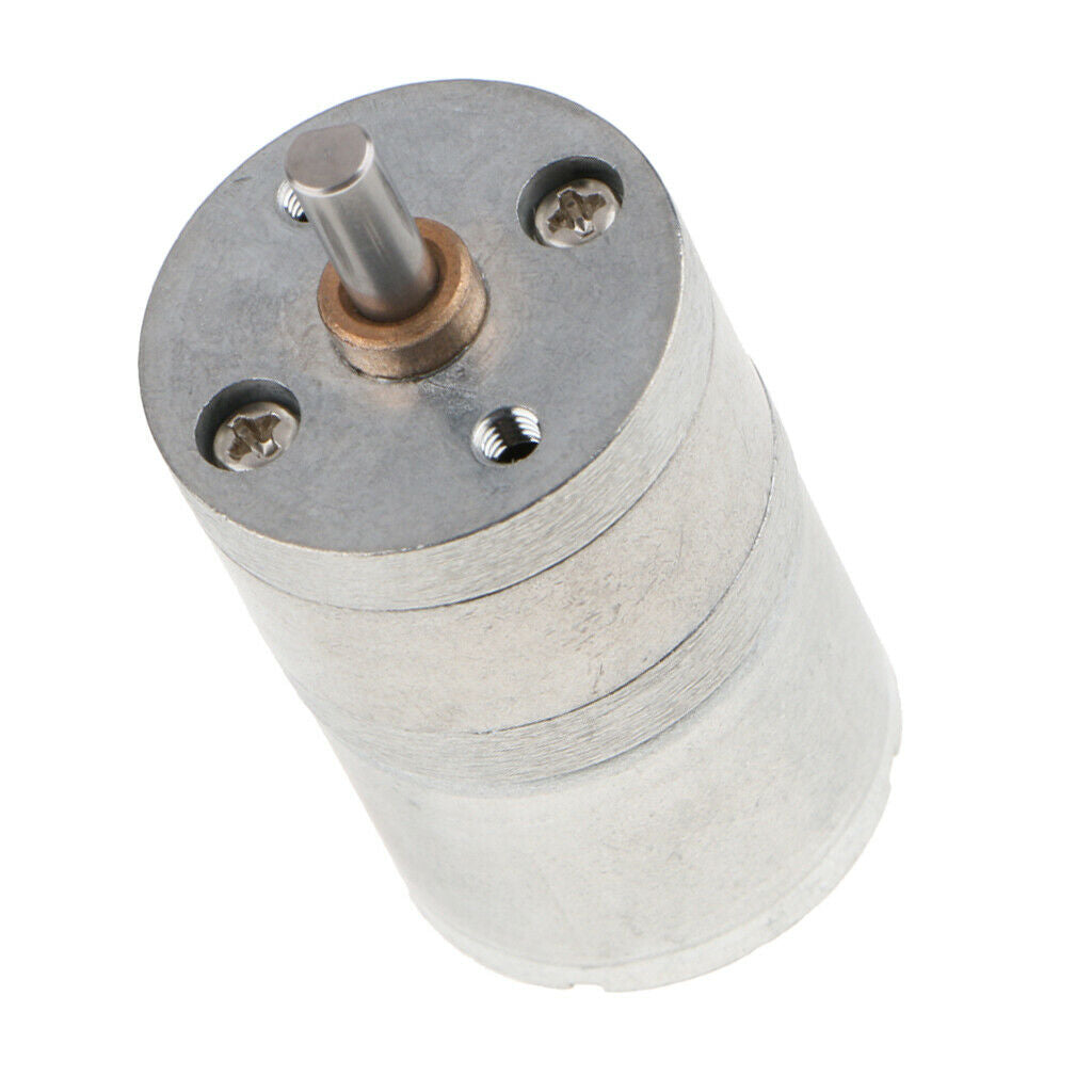 2 Pieces Mini Gear Electric Motor Gearmotors 1800rpm High Torque for DIY