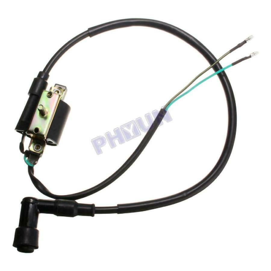 4 Stroke Dirt Pit Bike CDI Spark Plug Switch Full Wire Harness For 50cc-140cc