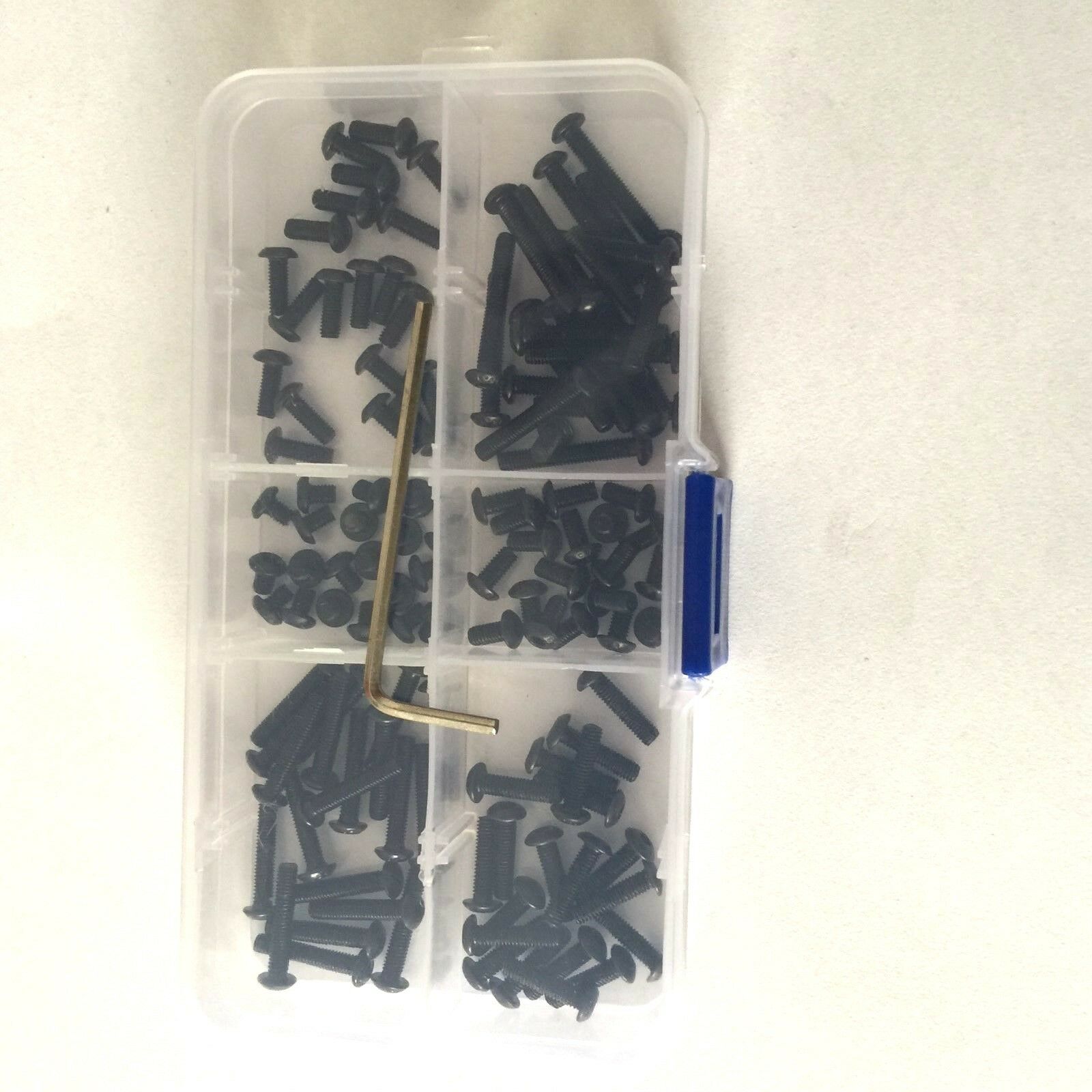 M3 Button Head Socket Cap Screw Qty 120pcs Assortment Kit M3Ã—8 M3Ã—20mm